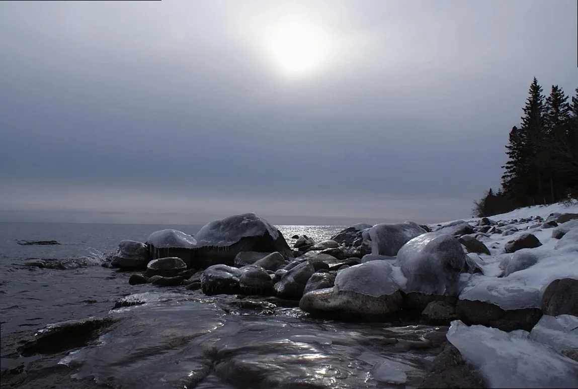 lake superior, superior, great lakes, ice, winter, shoreline, northern, america, wilderness, lake, water, nature, great,